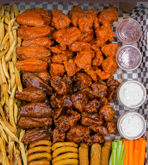 Charola para 5 personas solo Boneless 